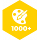 Более 1000 цветовых решений